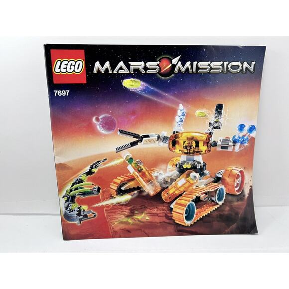 5 LEGO MARS MISSION Instruction Manuals ONLY 7692, 7693, 7694, 7695 and 7697 - Picture 4 of 6
